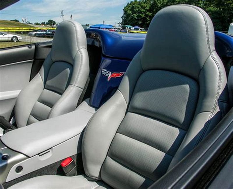2005-2011 Corvette Leather & Vinyl Standard Seat Cover Set
