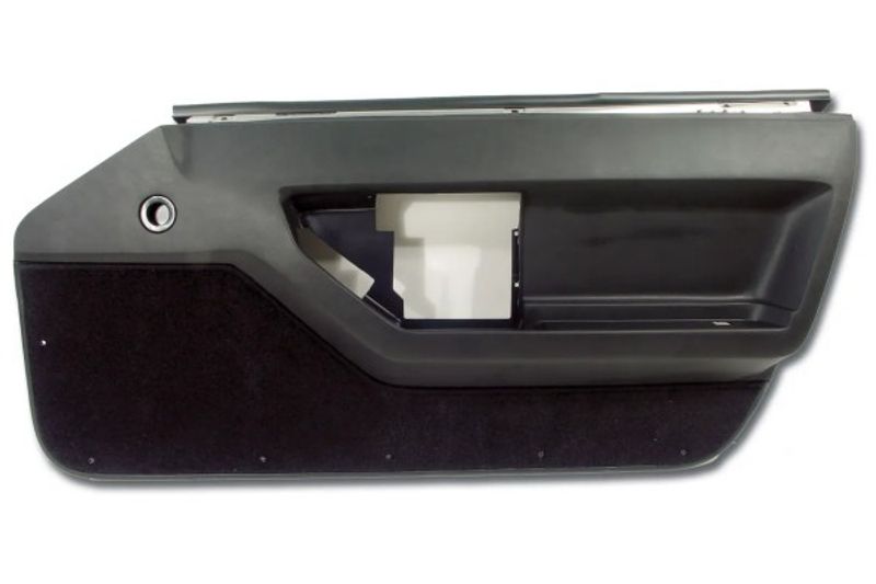 1984-1989 CORVETTE DOOR PANEL RH BLACK