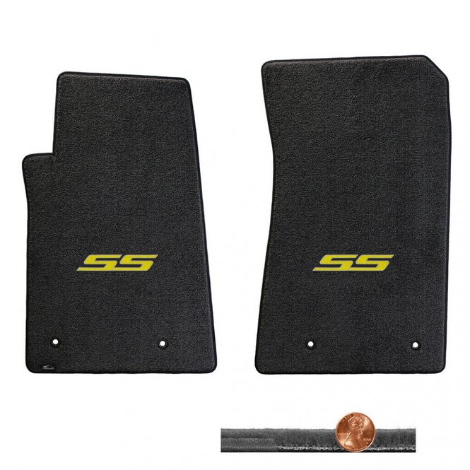 Hovedbilde 2010-2015 Camaro Ebony 2pc Velourtex Front Floor ...