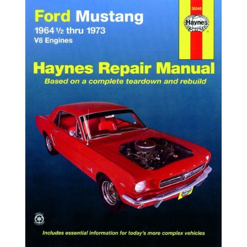 1964-1973 FORD MUSTANG SERVICE MANUAL - HAYNES