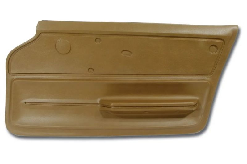 1965-1966 CORVETTE CONVERTIBLE DOOR PANEL WITH FELT RH SADDLE