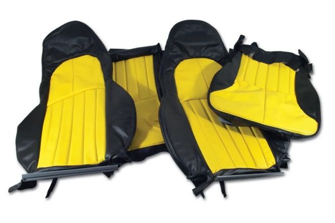 Hovedbilde 1997-2004 CORVETTE 100% LEATHER TWO TONE STANDARD ...